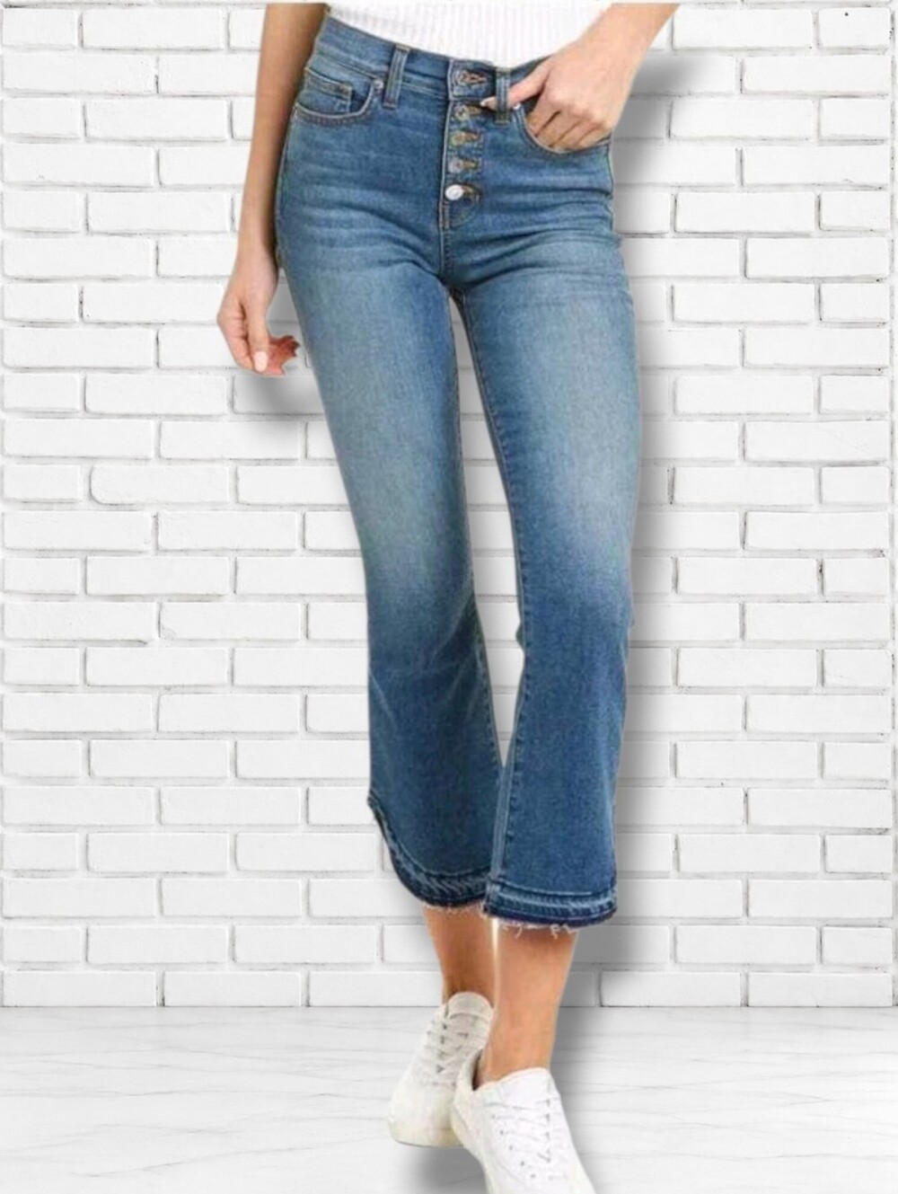 Veronica Beard Jeans Size 6/28 Carolyn Baby Boot Beacon Wash High Rise Jeans